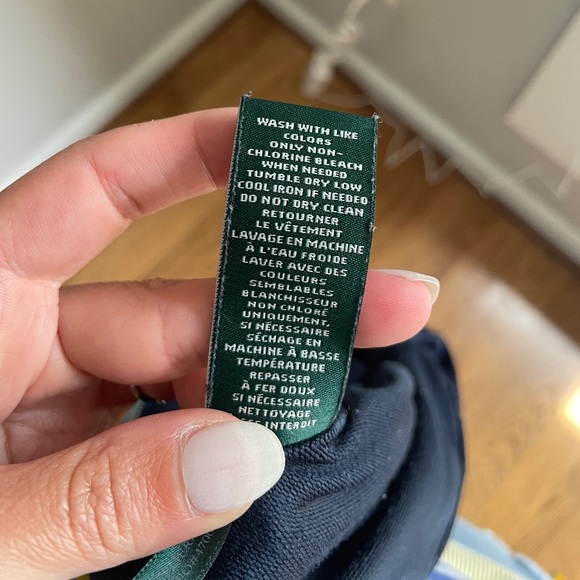 Ralph Lauren Women’s Tie Waist Sleeveless Jumpsuit in Navy Blue Size Medium - Picture 7 of 8